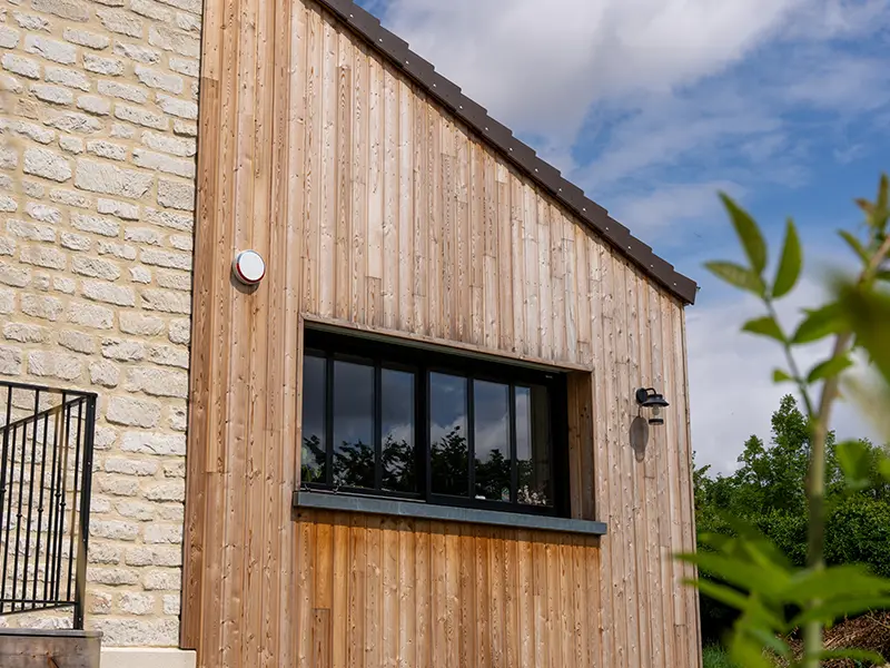 Construction avec des matériaux durables