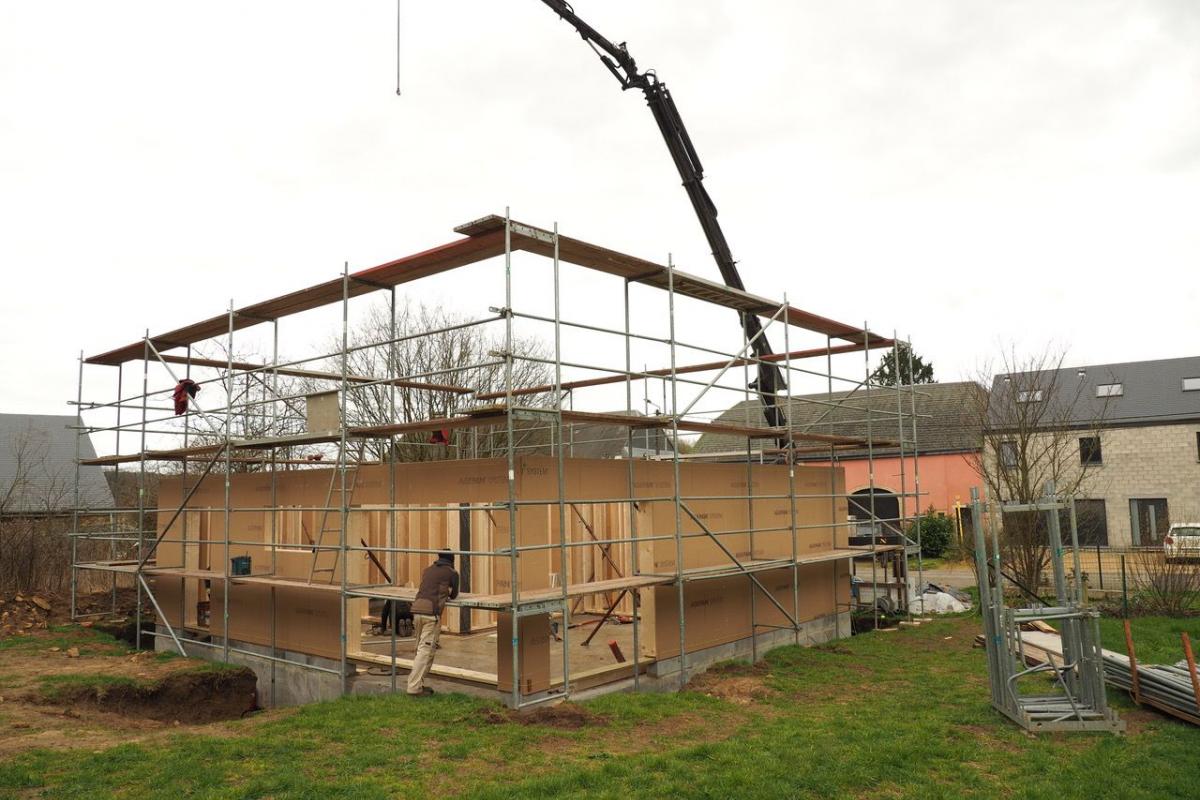 Réalisation - Ossature bois